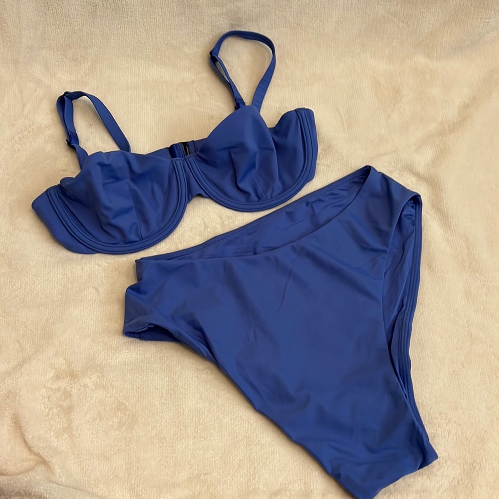 CUUP -THE BALCONETTE & HIGHWAIST SWIM BIKINI SET